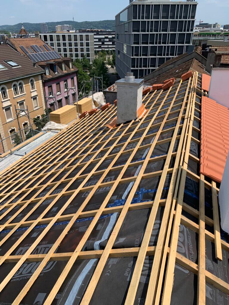 Energetische Sanierung, Dachdecker Region Basel